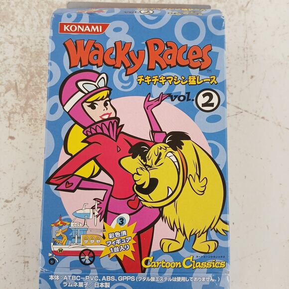 Wacky Races No.3 Convert-A-Car Konami Mini Vehicle Figure Hanna Barbera Japan - Picture 7 of 13